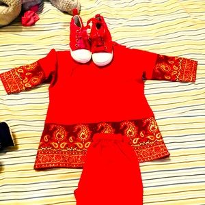 Pakistani indian Baby Girl Clothes Bundle Size 0-3 Months.